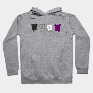 Asexual Cute Bears Hoodie